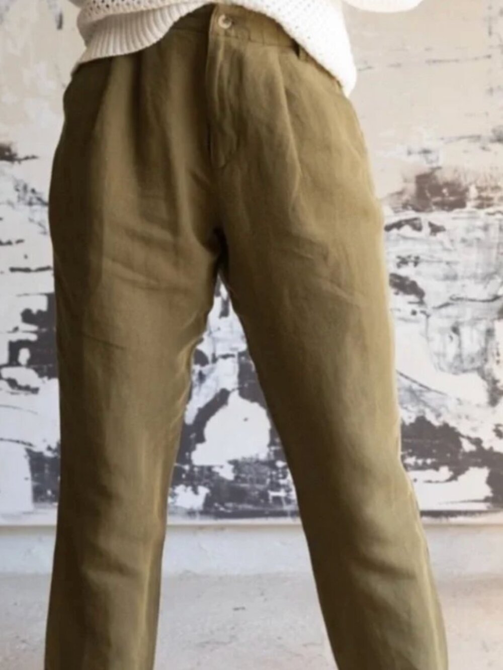 Able Charlie Pant in Washed Black, size 6